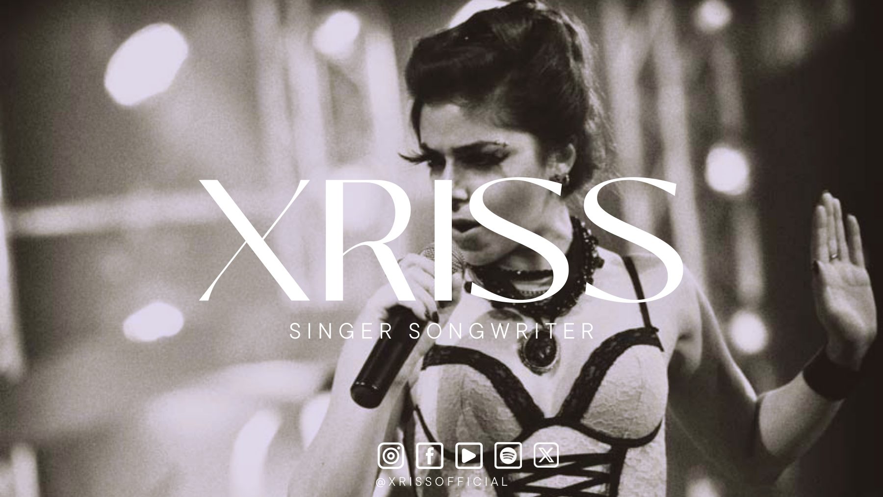 Xriss portfolio page 1: Home