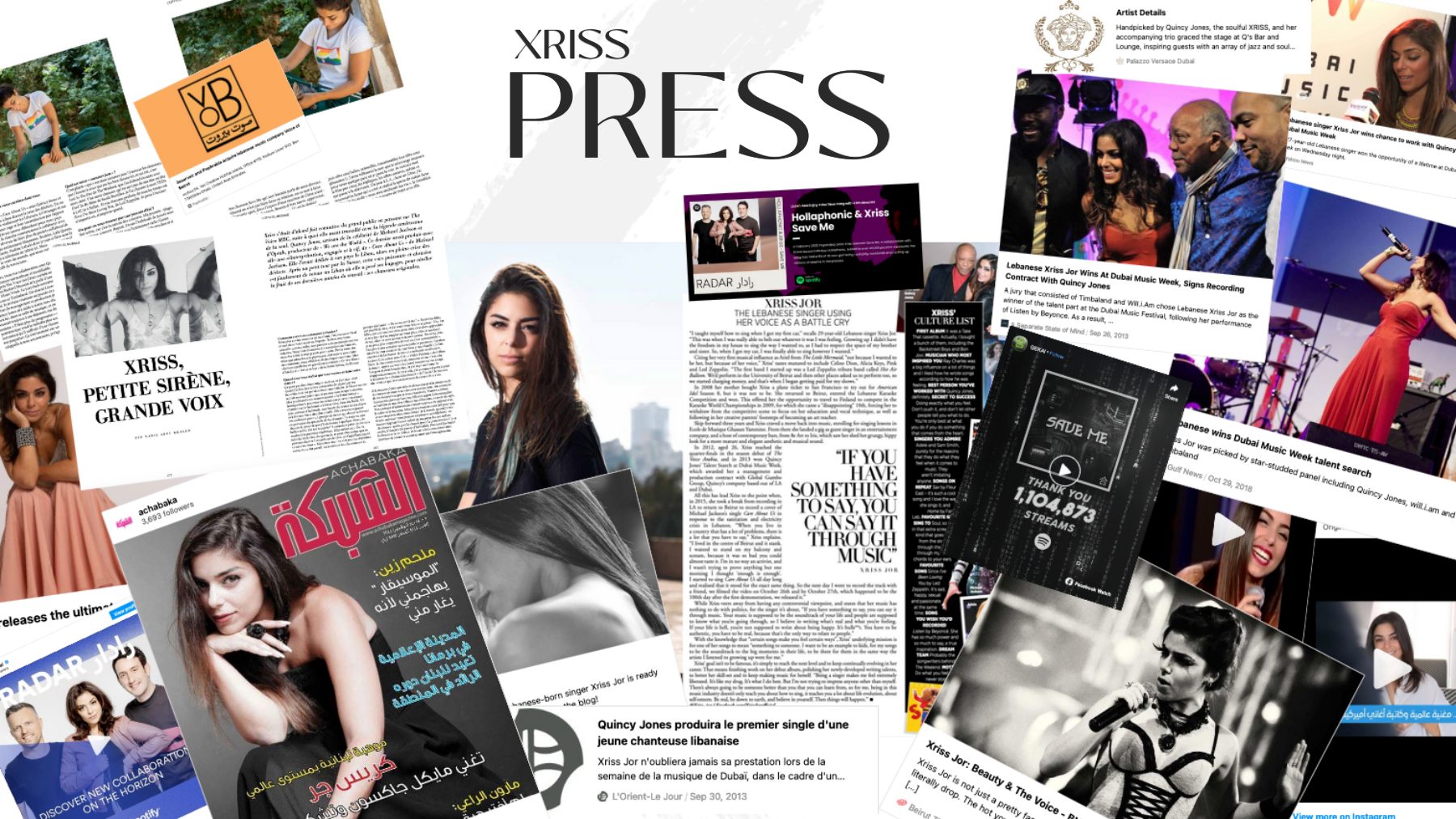 Xriss portfolio page 14: Press